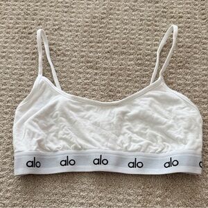 ALO Yoga White Bra